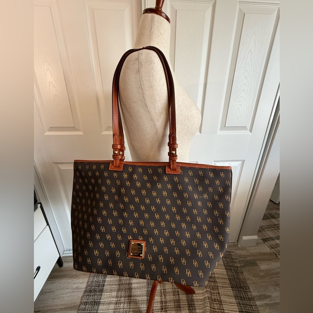 Dooney & Bourke Brown Tote Bag